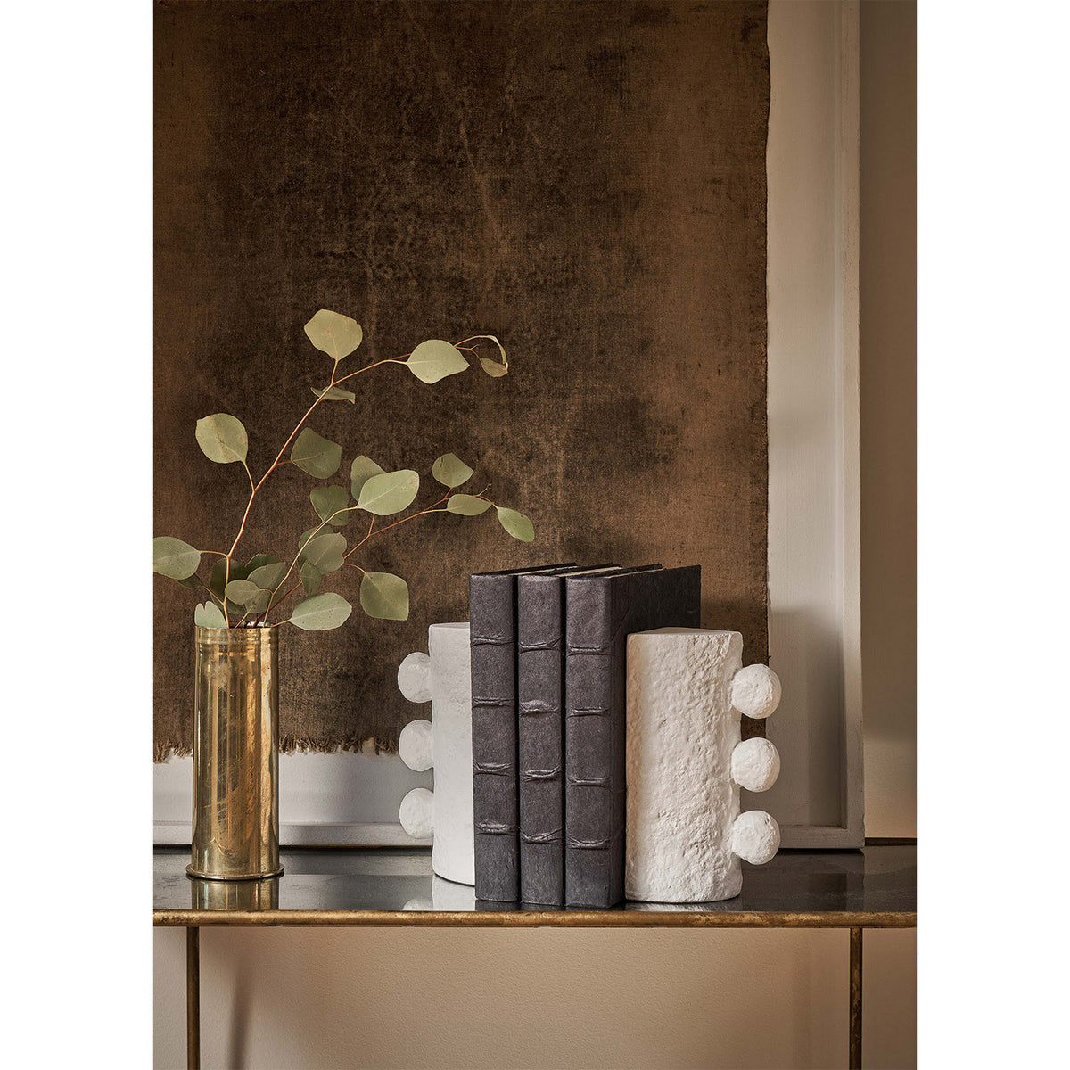 Regina Andrew - 20-1651WT - Bookend Set - Sanya - White
