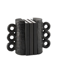 Regina Andrew - 20-1652BLKZ - Bookend Set - Chandra - Blacken Zinc