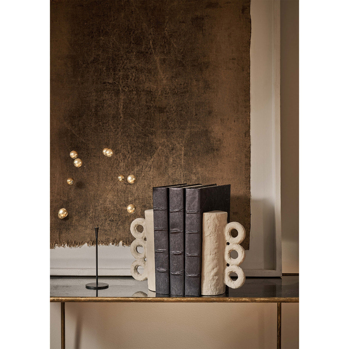 Regina Andrew - 20-1652GRY - Bookend Set - Chandra - Grey