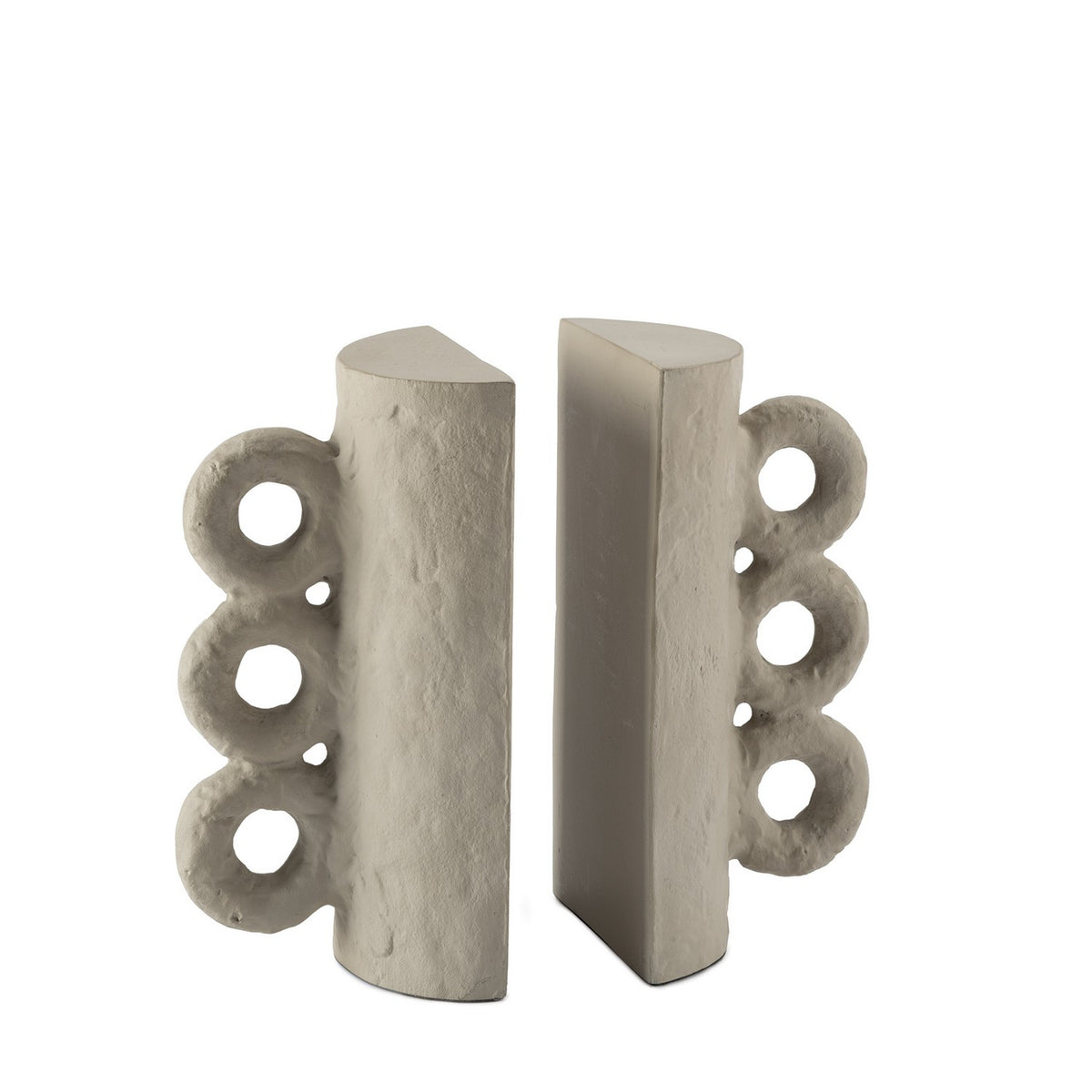 Regina Andrew - 20-1652GRY - Bookend Set - Chandra - Grey