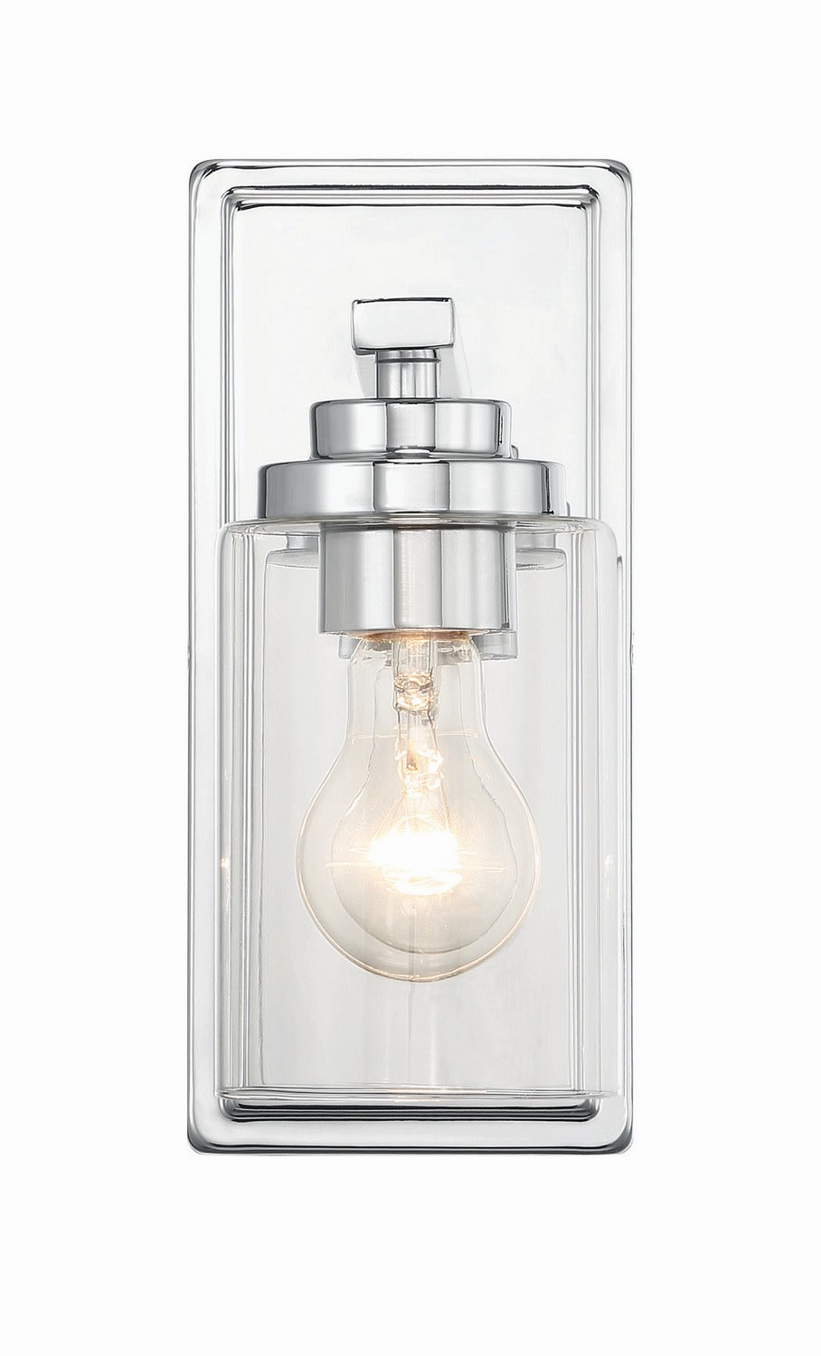 Craftmade - 20404CH1 - One Light Wall Sconce - Clark - Chrome
