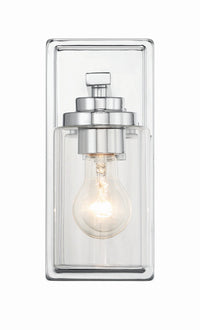 Craftmade - 20404CH1 - One Light Wall Sconce - Clark - Chrome
