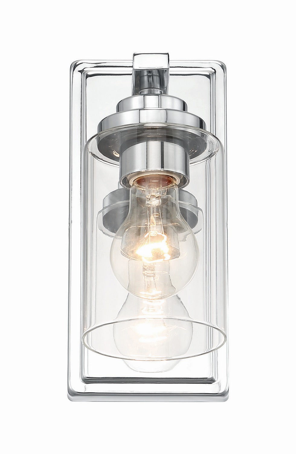 Craftmade - 20404CH1 - One Light Wall Sconce - Clark - Chrome