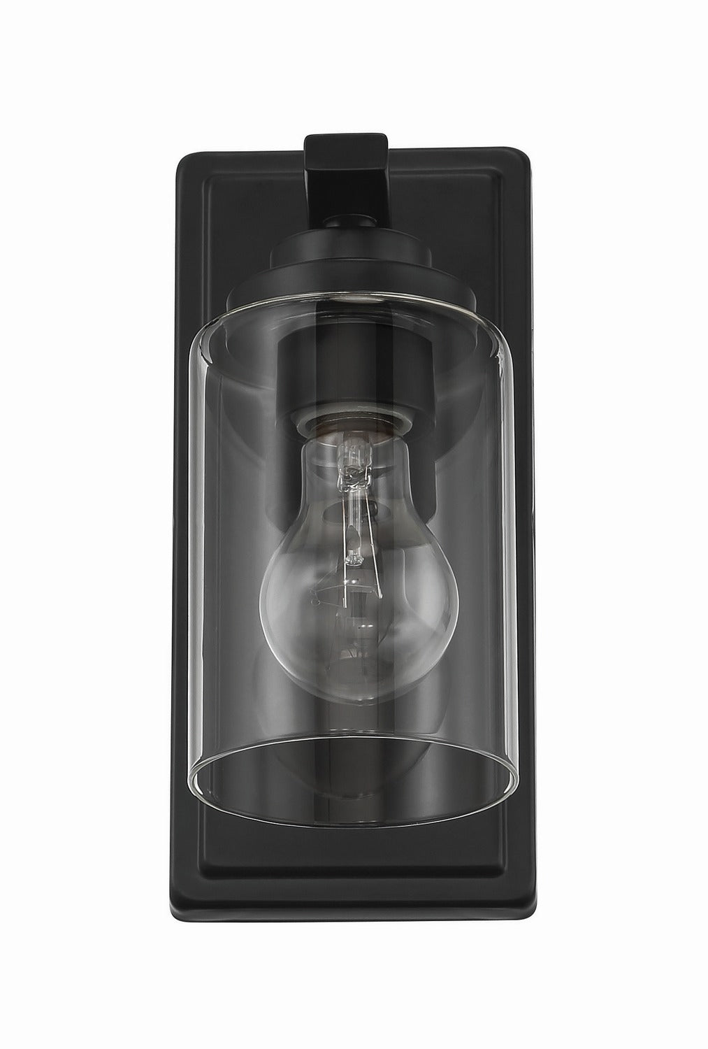 Craftmade - 20404FB1 - One Light Wall Sconce - Clark - Flat Black