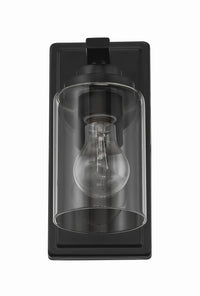 Craftmade - 20404FB1 - One Light Wall Sconce - Clark - Flat Black