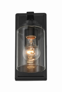Craftmade - 20404FB1 - One Light Wall Sconce - Clark - Flat Black
