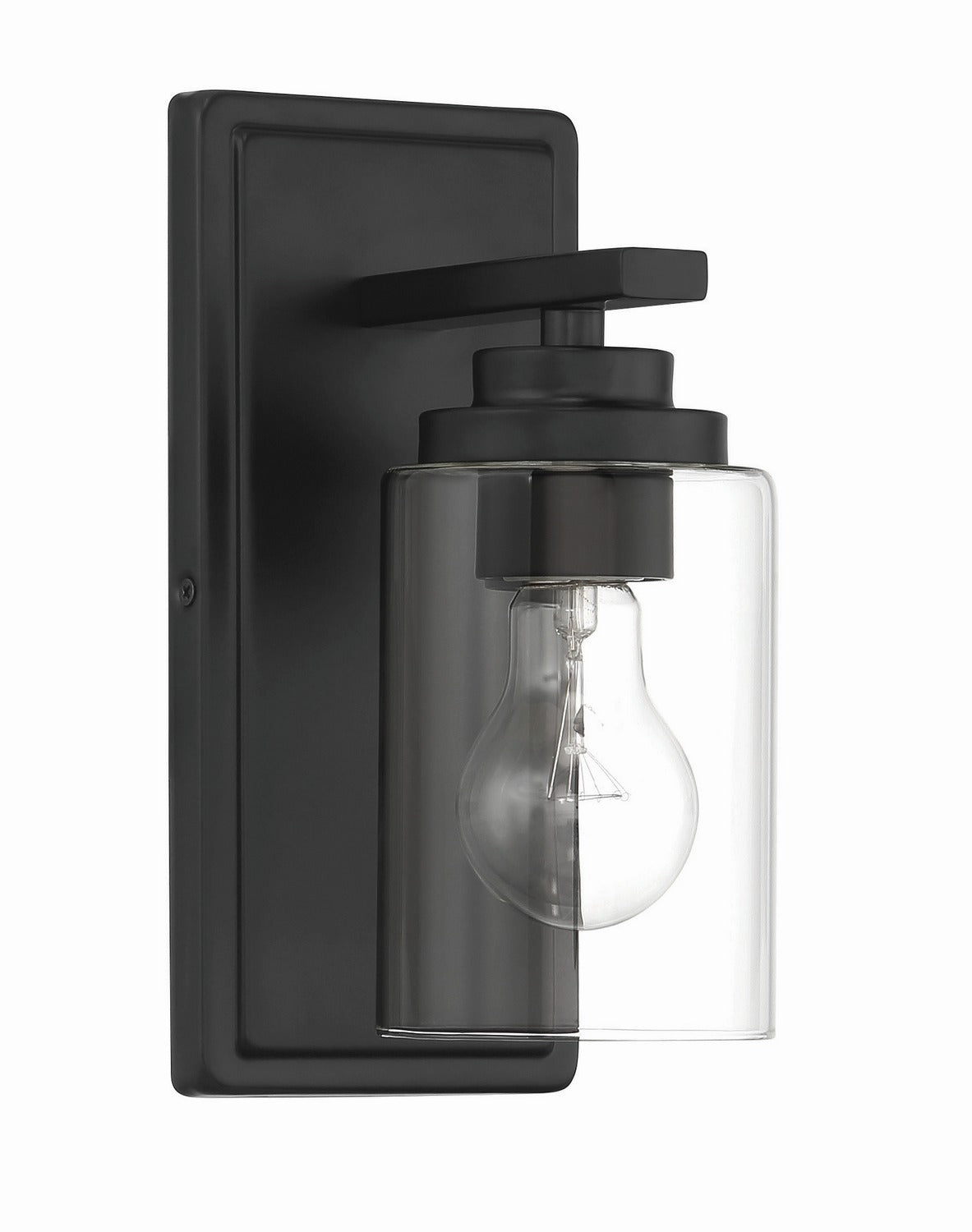 Craftmade - 20404FB1 - One Light Wall Sconce - Clark - Flat Black