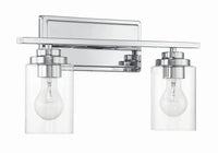 Craftmade - 20417CH2 - Two Light Vanity - Clark - Chrome