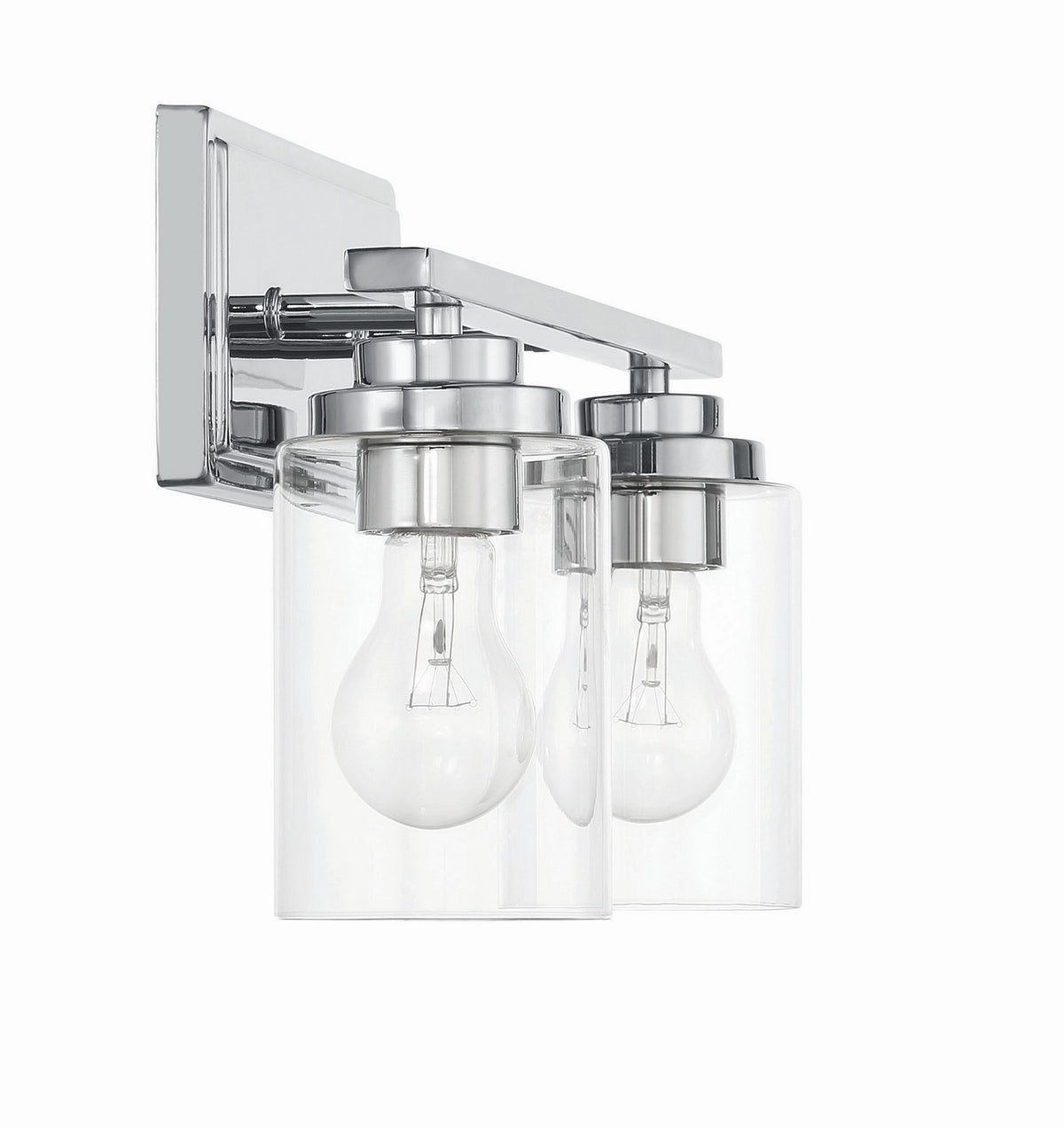 Craftmade - 20417CH2 - Two Light Vanity - Clark - Chrome