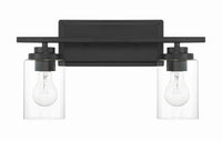 Craftmade - 20417FB2 - Two Light Vanity - Clark - Flat Black