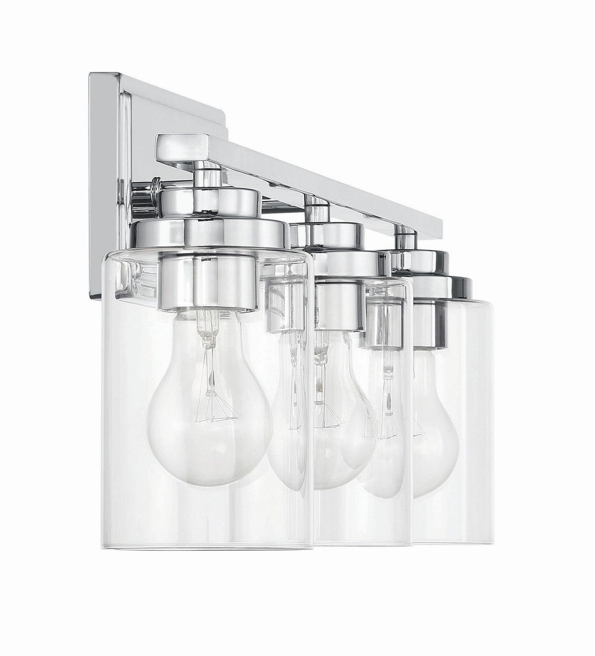 Craftmade - 20425CH3 - Three Light Vanity - Clark - Chrome