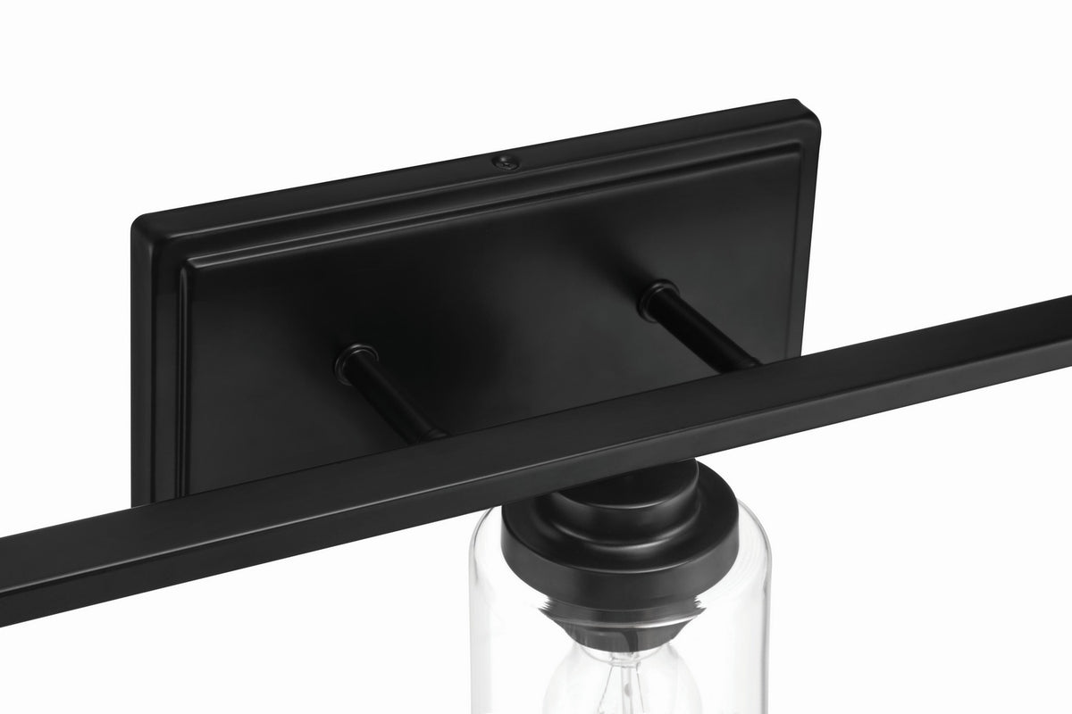 Craftmade - 20425FB3 - Three Light Vanity - Clark - Flat Black