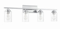 Craftmade - 20435CH4 - Four Light Vanity - Clark - Chrome