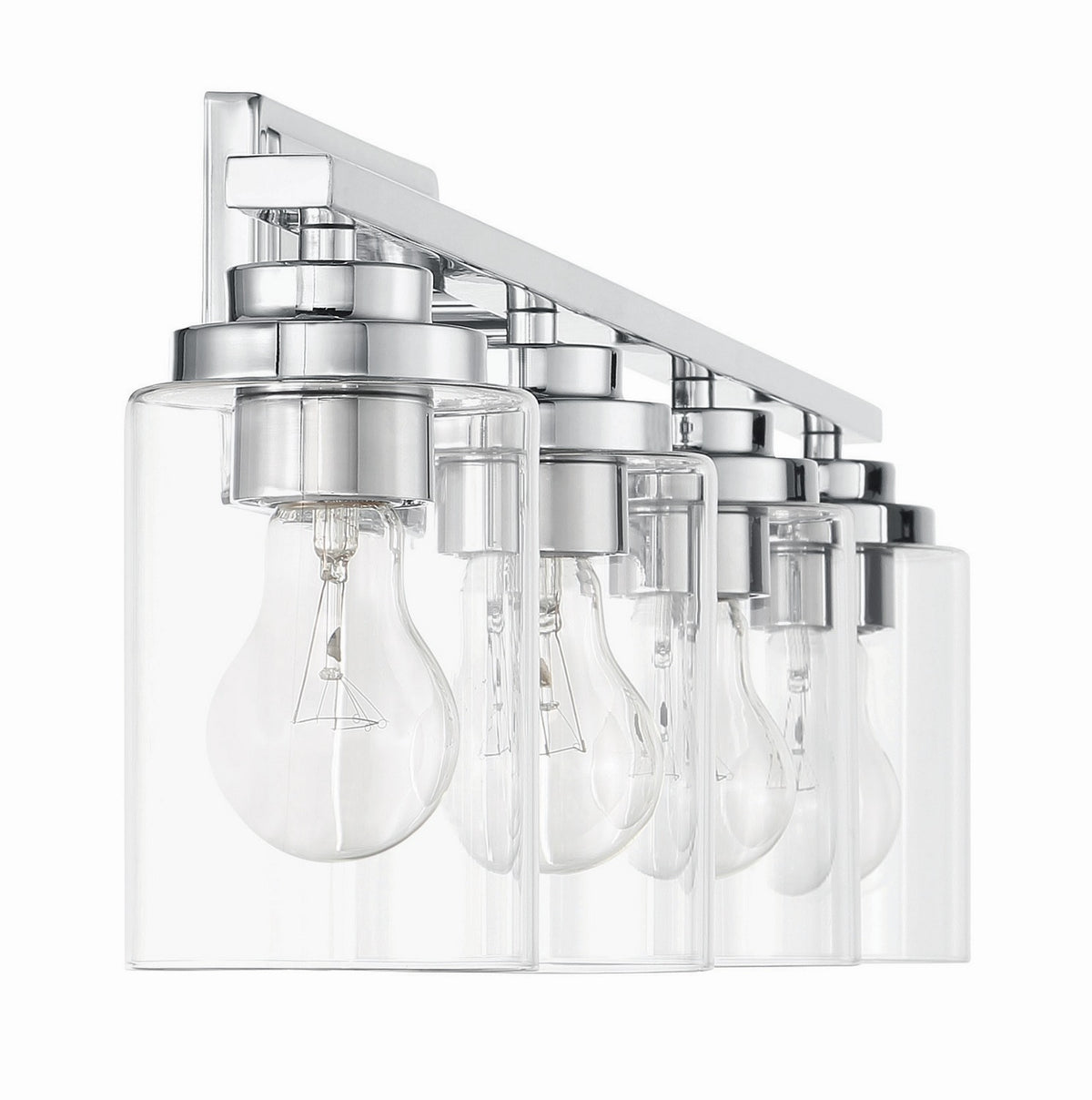 Craftmade - 20435CH4 - Four Light Vanity - Clark - Chrome