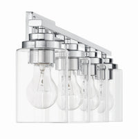 Craftmade - 20435CH4 - Four Light Vanity - Clark - Chrome
