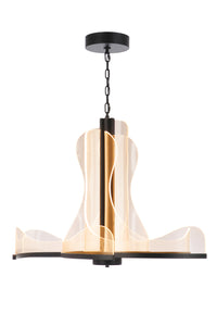 Craftmade - 59626-FB-LED - LED Chandelier - Estrella - Flat Black