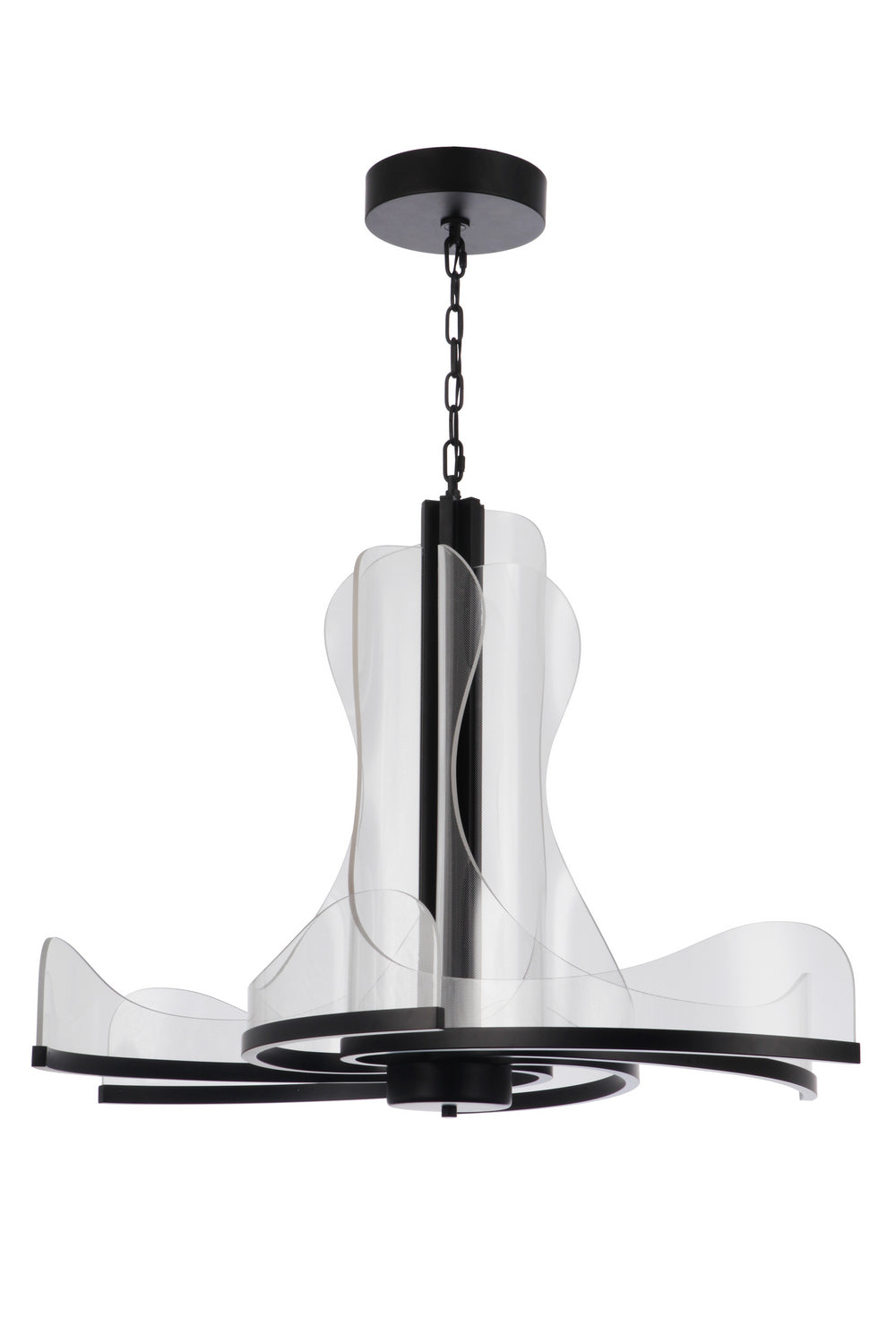 Craftmade - 59626-FB-LED - LED Chandelier - Estrella - Flat Black