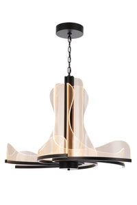 Craftmade - 59626-FB-LED - LED Chandelier - Estrella - Flat Black
