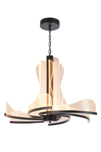 Craftmade - 59626-FB-LED - LED Chandelier - Estrella - Flat Black