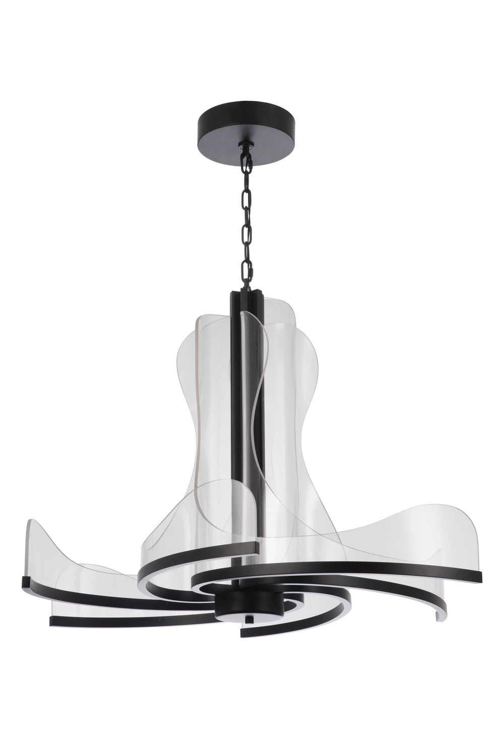 Craftmade - 59626-FB-LED - LED Chandelier - Estrella - Flat Black