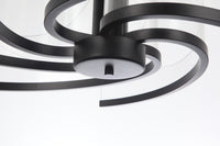 Craftmade - 59626-FB-LED - LED Chandelier - Estrella - Flat Black
