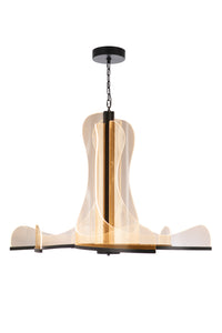 Craftmade - 59627-FB-LED - LED Chandelier - Estrella - Flat Black