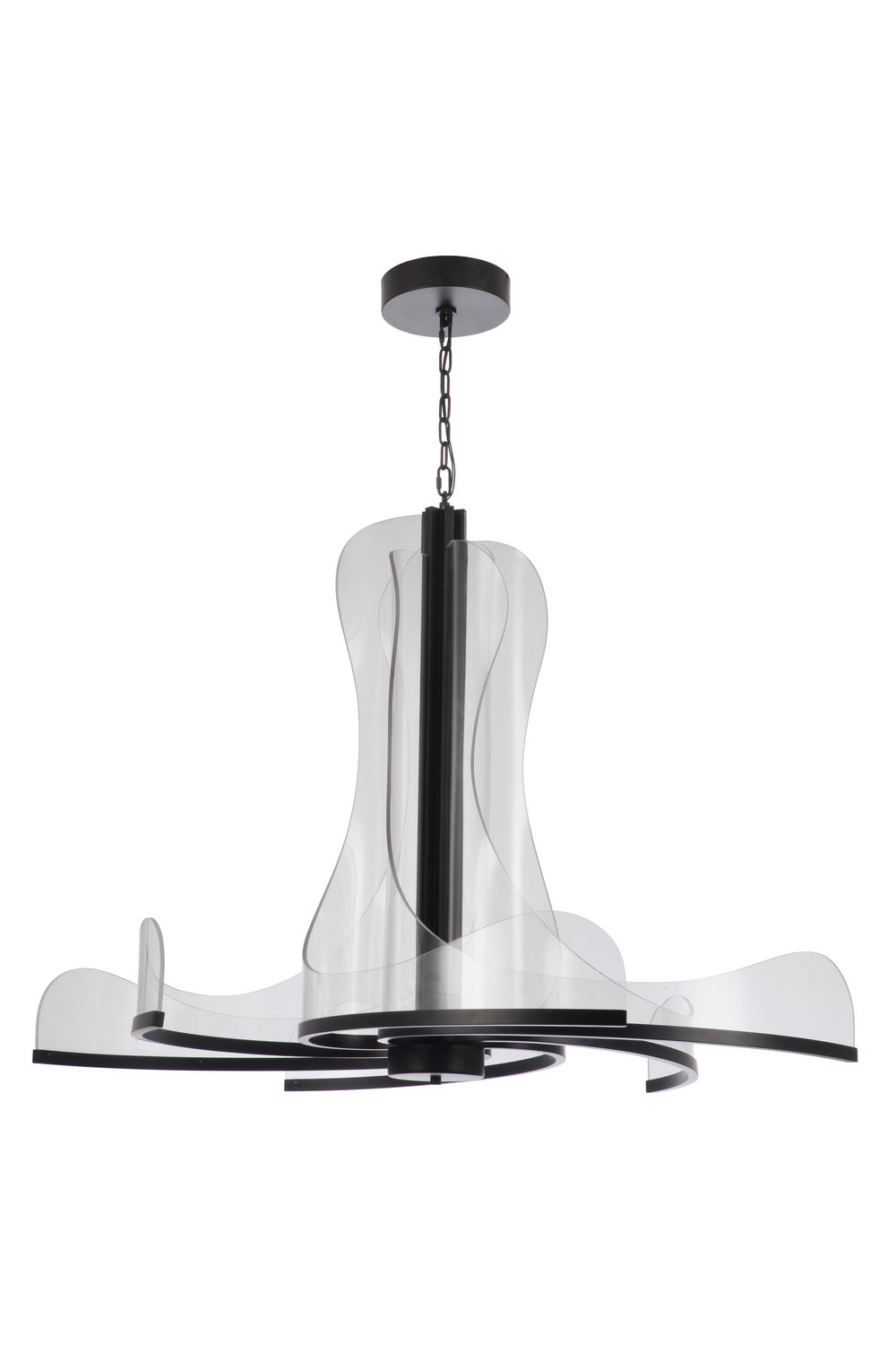 Craftmade - 59627-FB-LED - LED Chandelier - Estrella - Flat Black