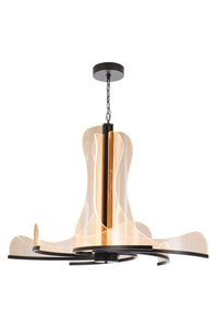 Craftmade - 59627-FB-LED - LED Chandelier - Estrella - Flat Black