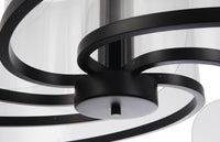 Craftmade - 59627-FB-LED - LED Chandelier - Estrella - Flat Black