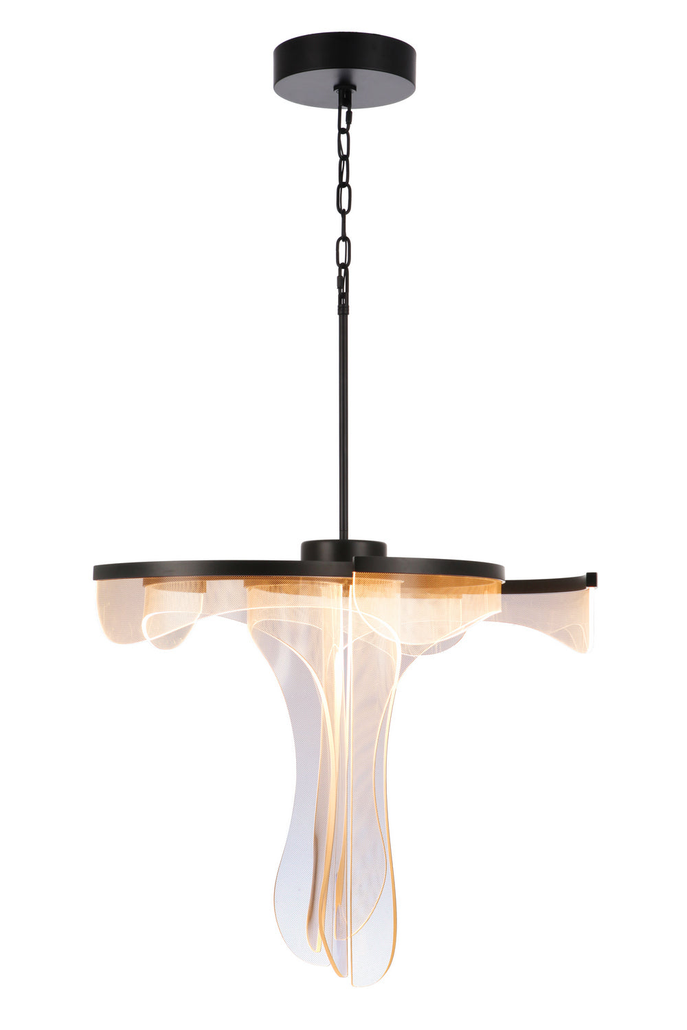 Craftmade - 59695-FB-LED - LED Pendant - Estrella - Flat Black
