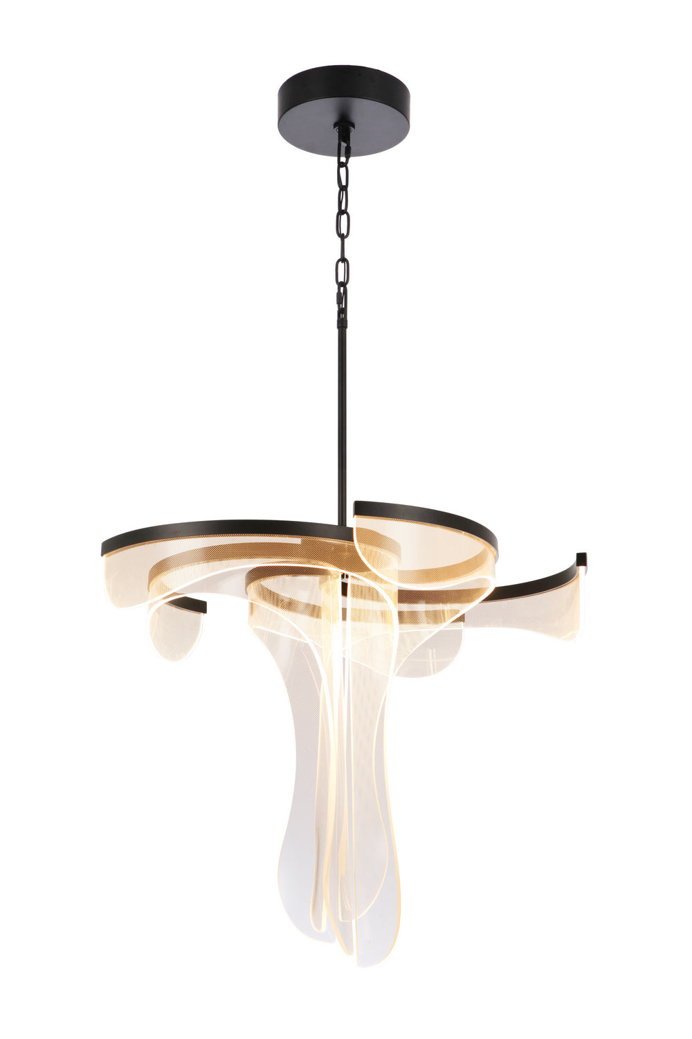 Craftmade - 59695-FB-LED - LED Pendant - Estrella - Flat Black