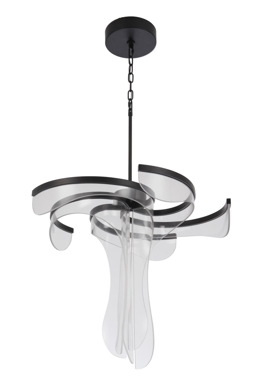 Craftmade - 59695-FB-LED - LED Pendant - Estrella - Flat Black