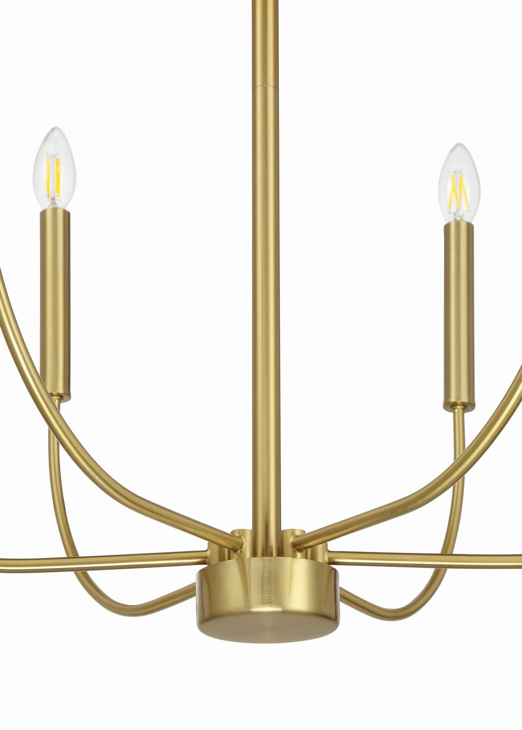 Craftmade - 59826-SB - Six Light Chandelier - Traci - Satin Brass