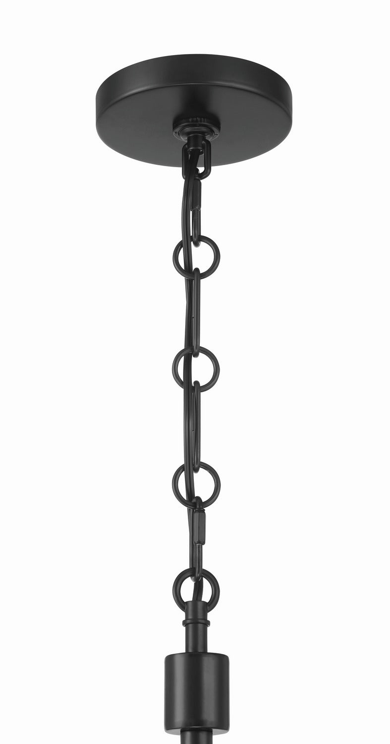 Craftmade - 59828-FB - Eight Light Chandelier - Traci - Flat Black