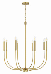 Craftmade - 59828-SB - Eight Light Chandelier - Traci - Satin Brass