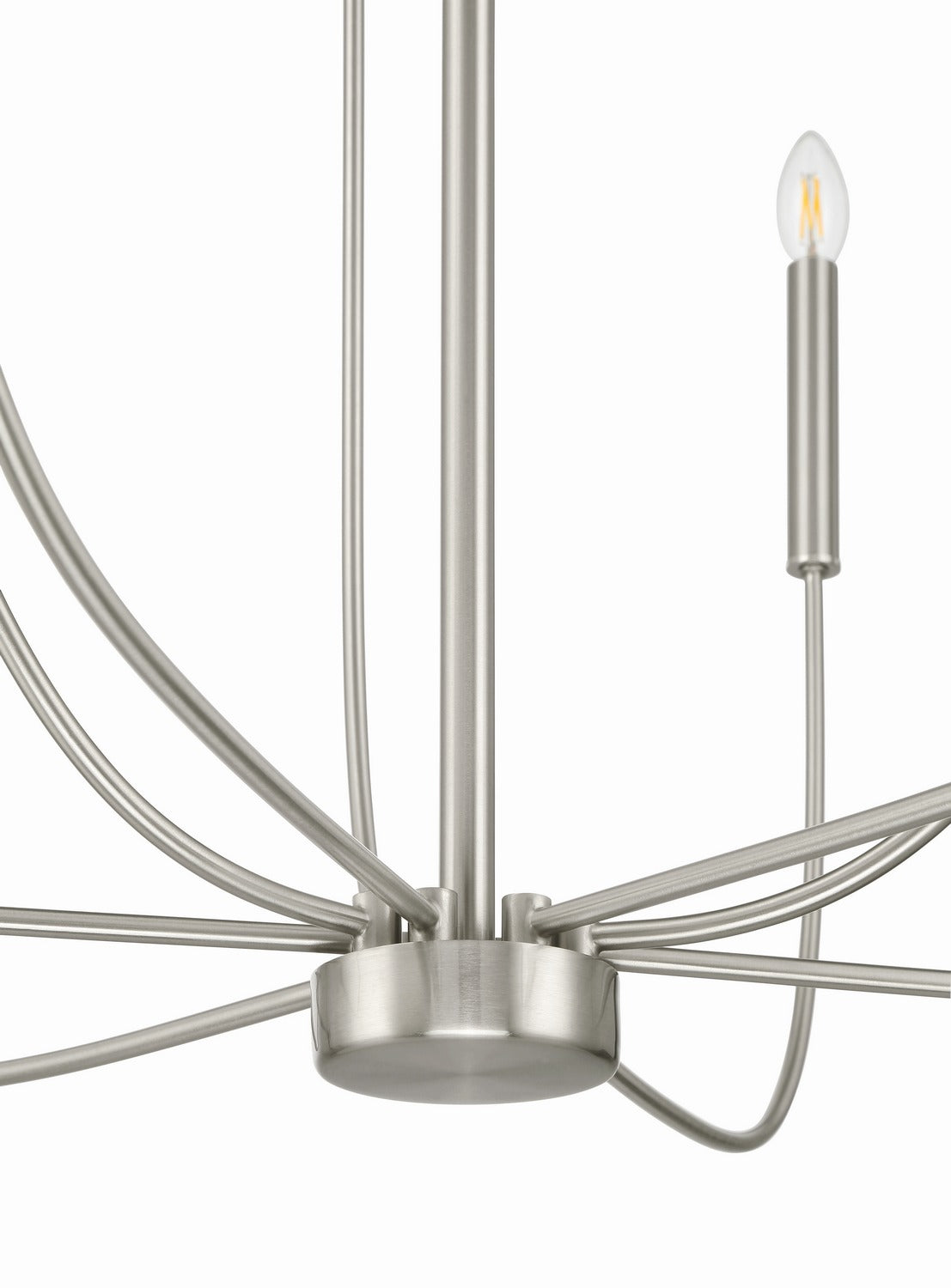 Craftmade - 59829-BNK - Nine Light Chandelier - Traci - Brushed Polished Nickel