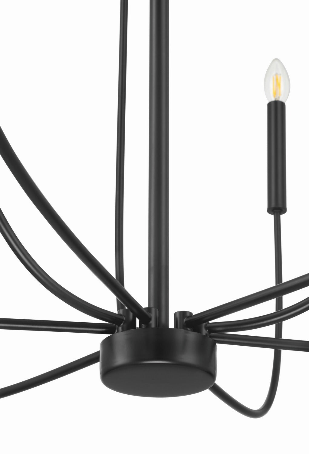 Craftmade - 59829-FB - Nine Light Chandelier - Traci - Flat Black