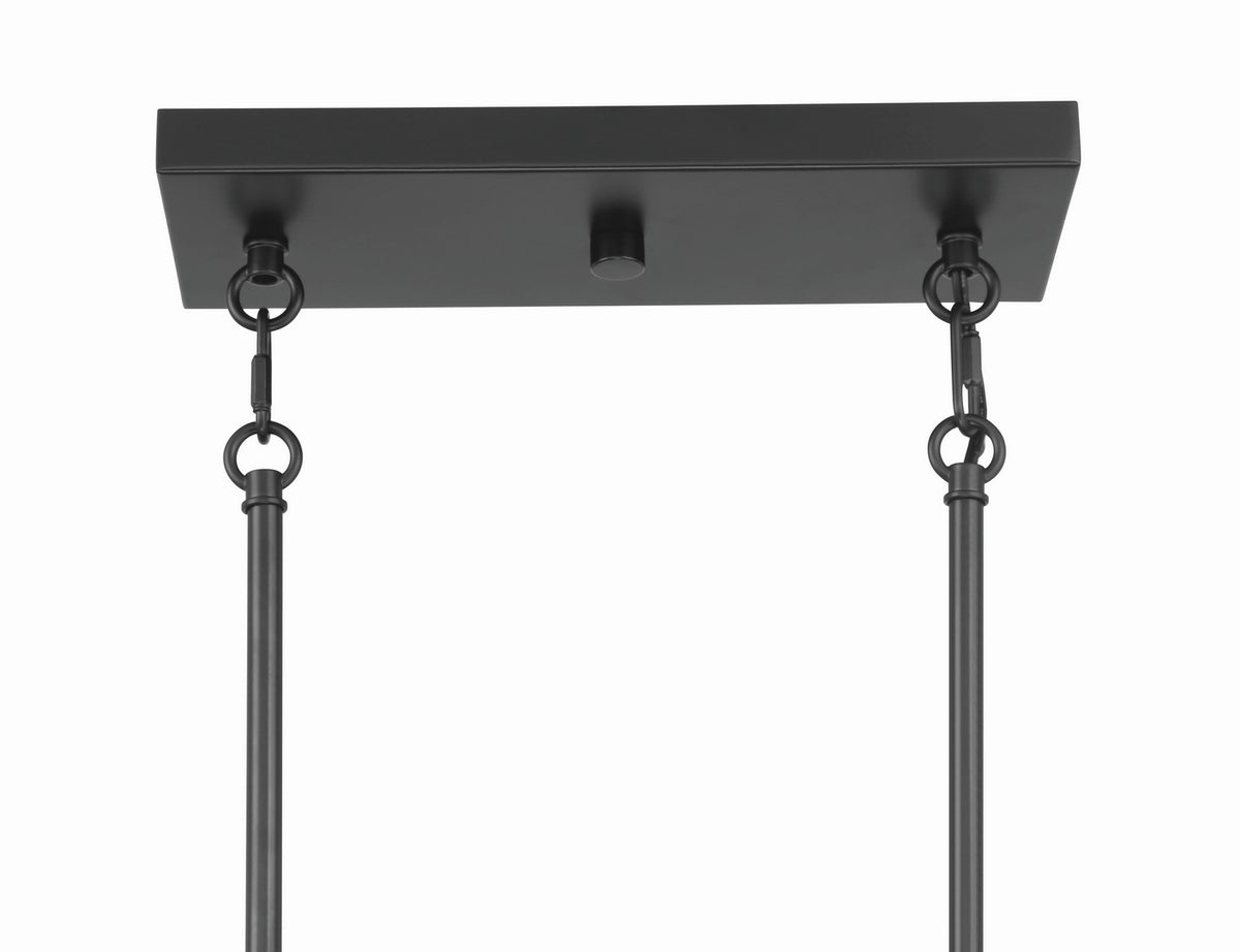 Craftmade - 59870-FB - Ten Light Island Pendant - Traci - Flat Black