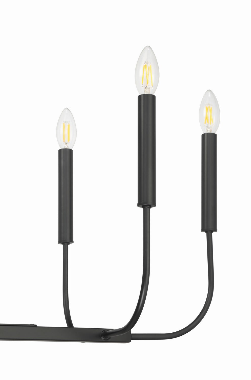 Craftmade - 59870-FB - Ten Light Island Pendant - Traci - Flat Black