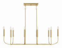 Craftmade - 59870-SB - Ten Light Island Pendant - Traci - Satin Brass