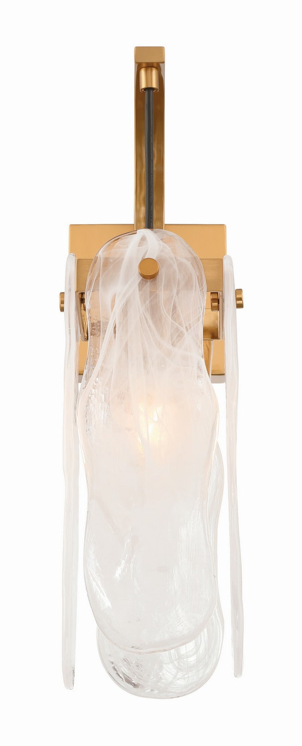 Craftmade - 59961-SB - One Light Wall Sconce - Angela - Satin Brass
