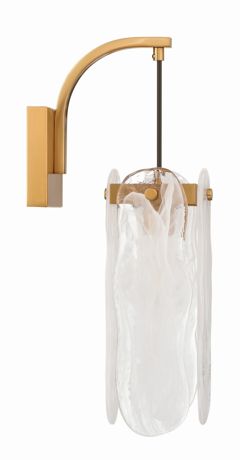 Craftmade - 59961-SB - One Light Wall Sconce - Angela - Satin Brass