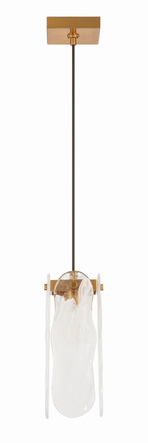 Craftmade - 59991-SB - One Light Pendant - Angela - Satin Brass