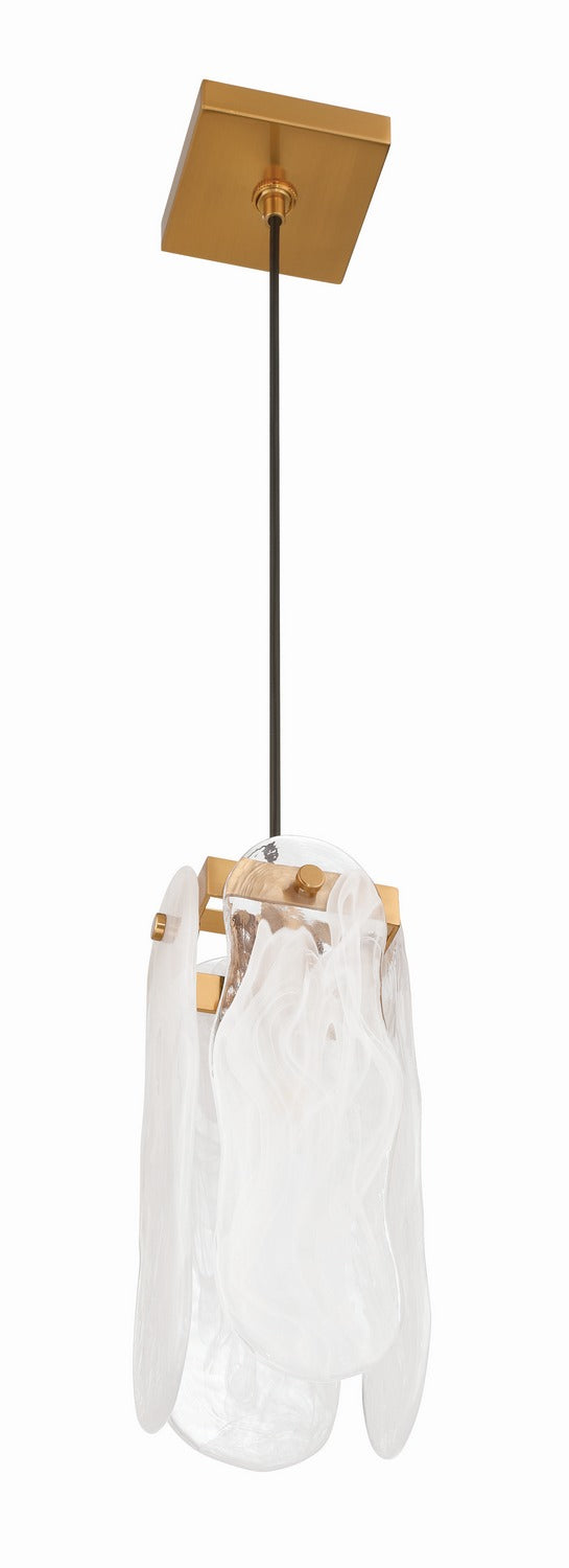 Craftmade - 59991-SB - One Light Pendant - Angela - Satin Brass