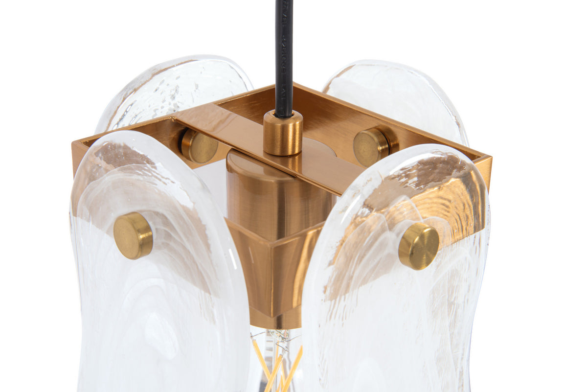 Craftmade - 59991-SB - One Light Pendant - Angela - Satin Brass