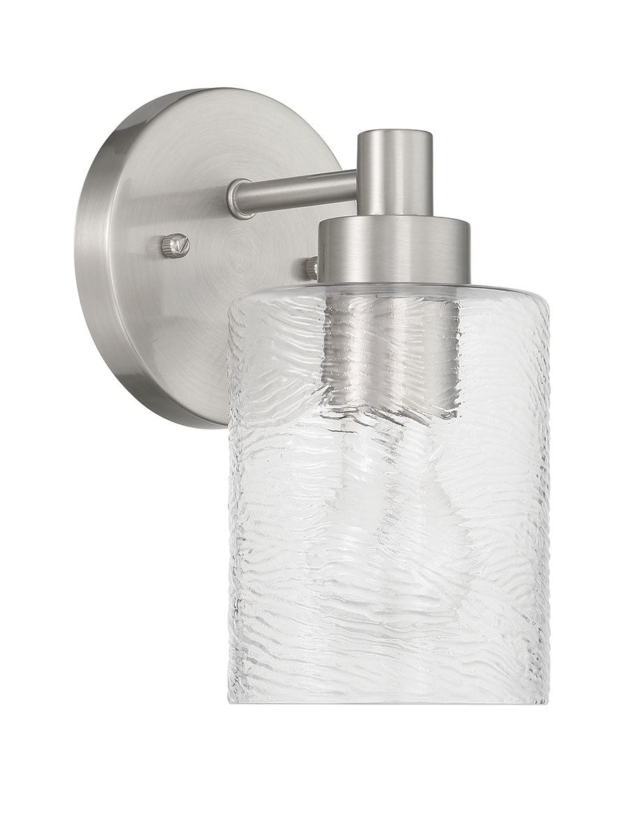 Craftmade - 60201-BNK - One Light Wall Sconce - Lyndsey - Brushed Polished Nickel