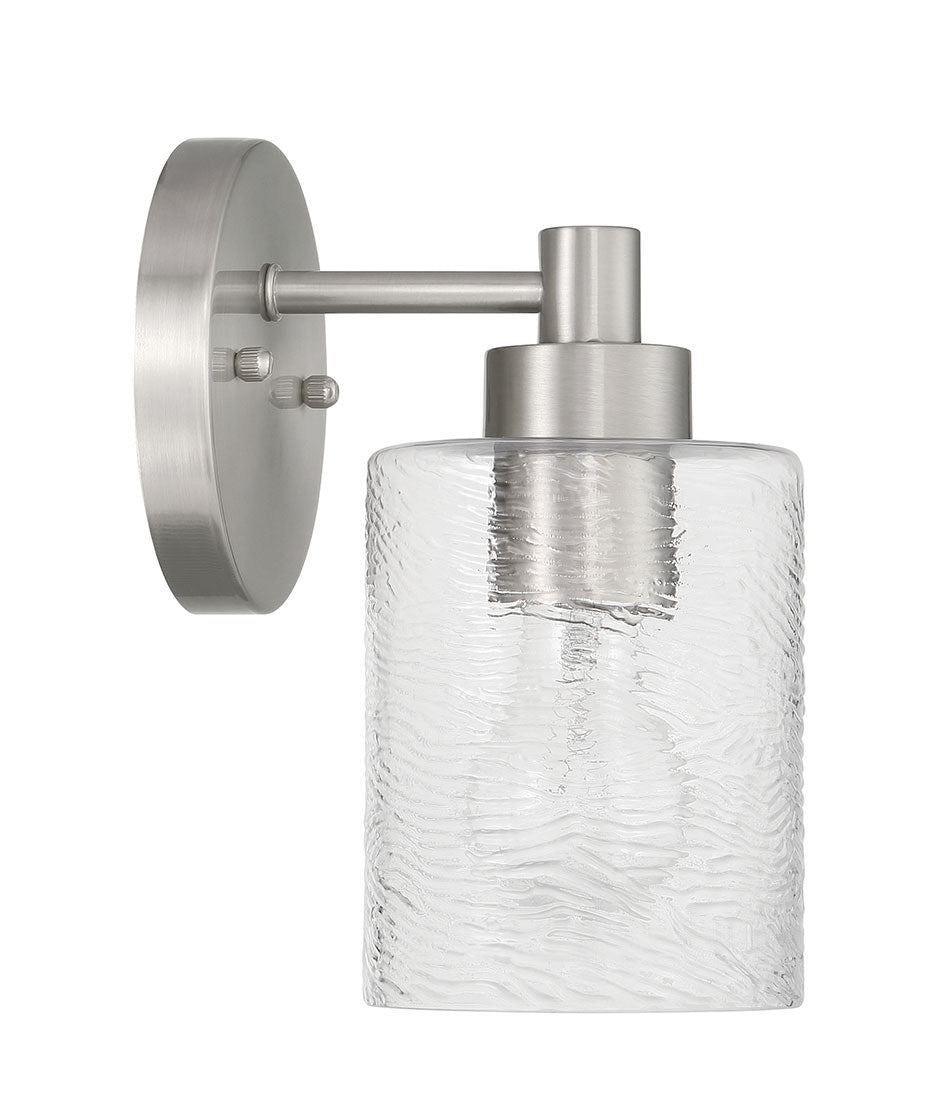 Craftmade - 60201-BNK - One Light Wall Sconce - Lyndsey - Brushed Polished Nickel