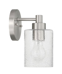 Craftmade - 60201-BNK - One Light Wall Sconce - Lyndsey - Brushed Polished Nickel