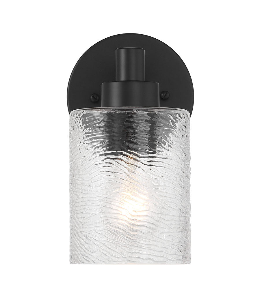 Craftmade - 60201-FB - One Light Wall Sconce - Lyndsey - Flat Black