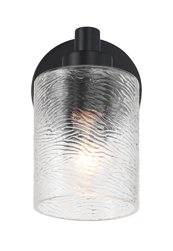 Craftmade - 60201-FB - One Light Wall Sconce - Lyndsey - Flat Black